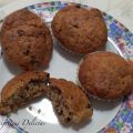 Muffin cioccolato e nocciole senza uova e burro