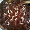 Pizza dei poveri : Pane raffermo e cioccolato