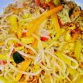 konjac noodles con verdure e moscardini