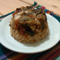Timballini di farro con melanzane e tofu
