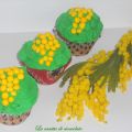 Cupcakes mimose e tanti auguri