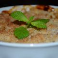 Crumble di pesche
