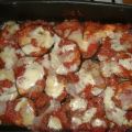 Pizza di melanzane