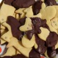Biscotti di pasta frolla con cioccolato