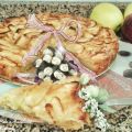 Torta cremosa di Mele e Mandorle