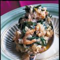RISOTTO CON ASPARAGI DI MARE E GAMBERETTI