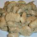 Gnocchi di ceci con crema di carciofi