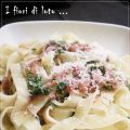 TAGLIATELLE CON SFILACCI E RUCOLA