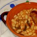 Fagioli all'uccelletto con le salsicce