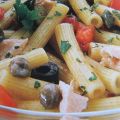 Sedanini freddi marinati al salmone