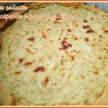 Quiche di cipolle e panna acida