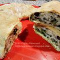 Pizza di Scarole.Arrotolata