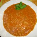 Zuppa di lenticchie al pomodoro