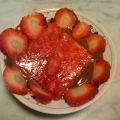 BAVARESE ALLA CREMA CON FRAGOLE AFFOGATA AL[...]
