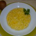 RISOTTO CON ZUCCA , KIWI E MANDORLE