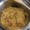 Risotto salsiccia e zafferano