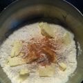 Tortino brisè alla noce moscata con verdure e[...]