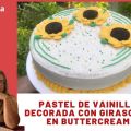 Torta alla vaniglia decorata con girasoli in[...]