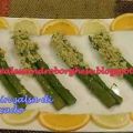 Asparagi in salsa di avocado ricetta da 