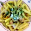 Pasta zucchine e gamberetti