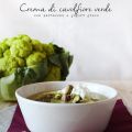 Crema di cavolfiore verde con pistacchi e[...]