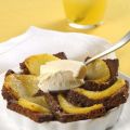 Gratin al pan di spezie con gelato