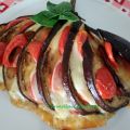 Ventaglio di melanzane al forno