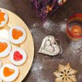 biscotti con grappa di Moscato e marmellata