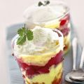 Trifle con panna  montata e baba