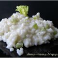 Risotto al sedano e gorgonzola