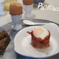 Uova in nidi di prosciutto, per il brunch della[...]