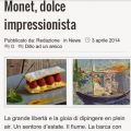 Art food - Monet che dipinge sulla sua barca,[...]