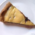 Blackberry and custard tart