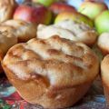 Muffins alle mele con cannella e miele