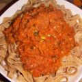 Tagliatelle al ragù di verdure