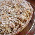 Crumble di pere con salsa inglese alla vaniglia