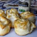 Rose di pasta sfoglia ai carciofi
