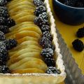 Crostata di pere e more