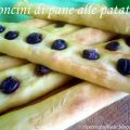 FILONCINI DI PANE ALLE PATATE (SENZA LIEVITO)