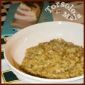 RISOTTO CON CREMA DI SCAROLA E GUANCIALE DI[...]
