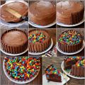 Torta smarties e nutella!