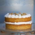 TORTA DI NOCI CON CREMA AL CAFFE'