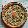 CROSTATA SALATA CON CICORIA E MAIS