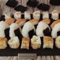 Sushi di forme e gusti vari
