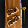 Pan di sorc con soffio di capra e melanzane[...]