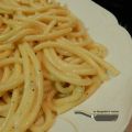 Bucatini al gorgonzola...