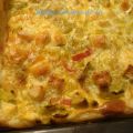Torta salata con porri e brie