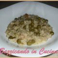 Risotto al Salmone con Piselli