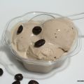 Gelato con yogurt greco, miele e crema al caffè