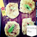 Frittelline di riso al morbido taleggio